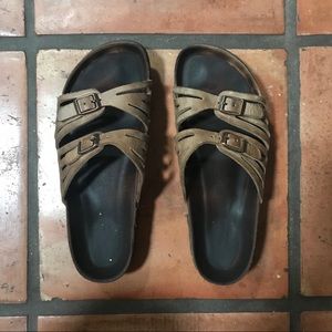 Birkenstocks Granada Leather Tobacco Brown, 39